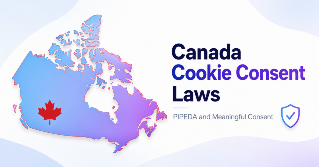 Canada cookie consent laws under PIPEDA and meaningful consent