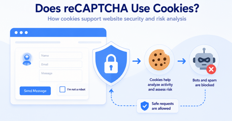 reCAPTCHA cookie used for website security, bot protection, and risk analysis