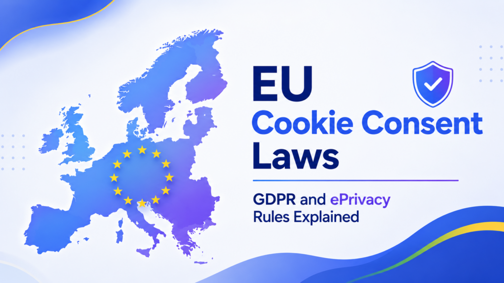 EU cookie consent laws under the GDPR and ePrivacy Directive